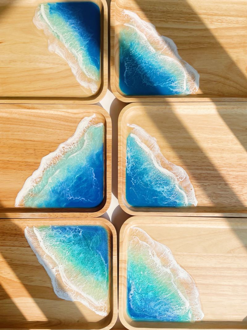 手工海洋木盤|來自心靈治癒的獨特禮物