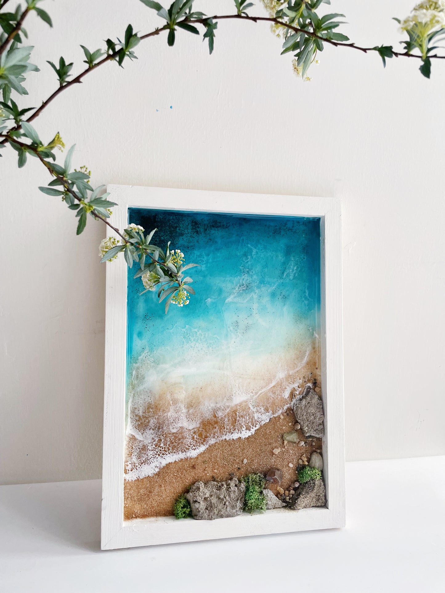 Landscape ocean  frame