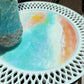 [NOT FOR SALE]Calm Ocean resin art ceramic plates